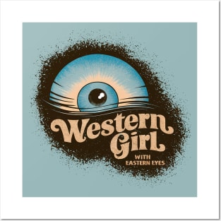 Western Girl Posters and Art